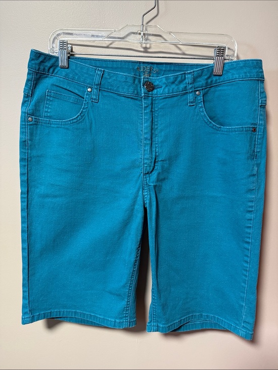 Lee Pants - Lee Riders Teal Casual Bermuda Shorts